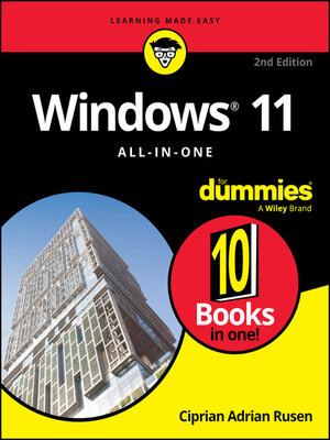 Windows 11 All-in-One For Dummies - ebook
